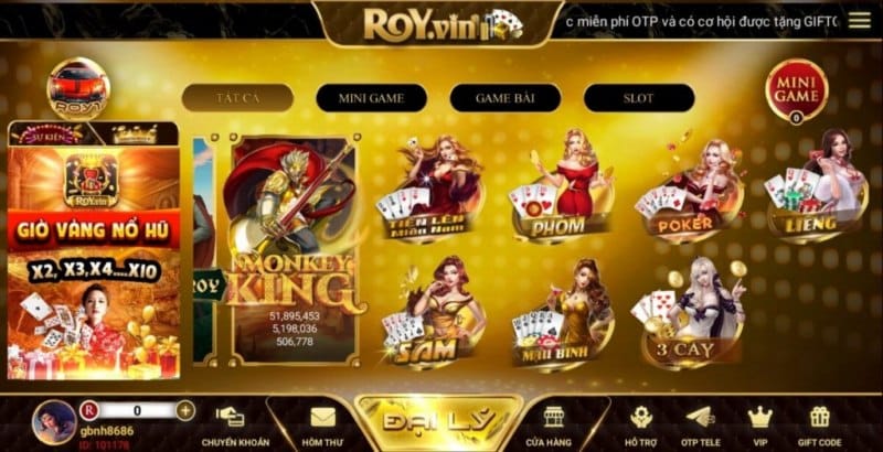 Tải game Roy Vip APK IOS chính thức tặng Roy Vip Giftcode 100k