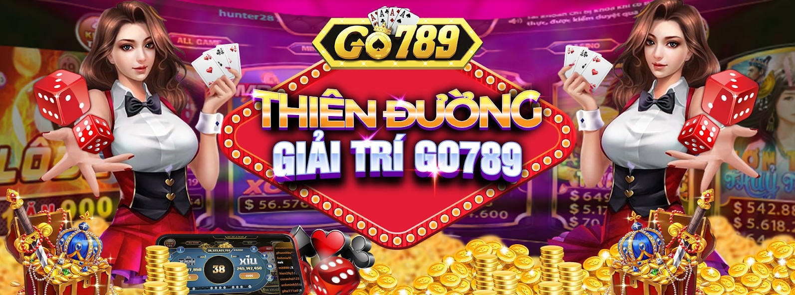 Go789 – Cổng game thu hút người chơi nhiều nhất hiện nay