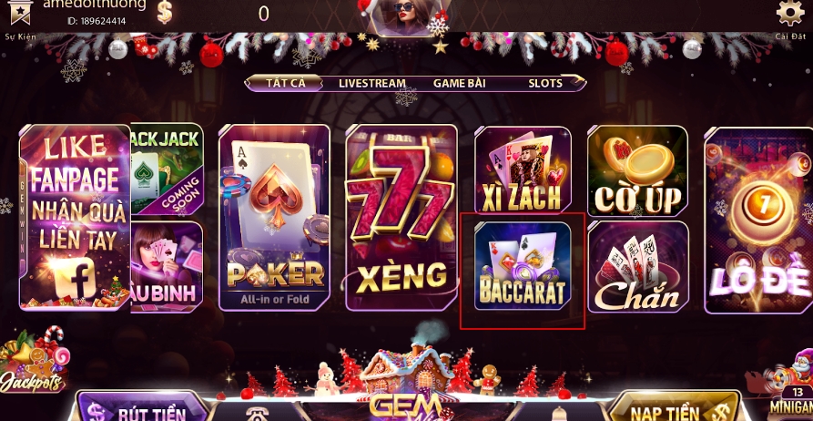 Một vài thông tin thú vị về thể loại game bài Baccarat Gemwin