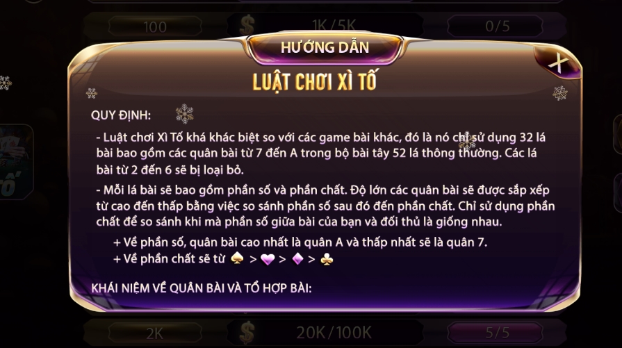 Luật chơi game bài Xì Tố cực kỳ dễ nắm bắt và thú vị