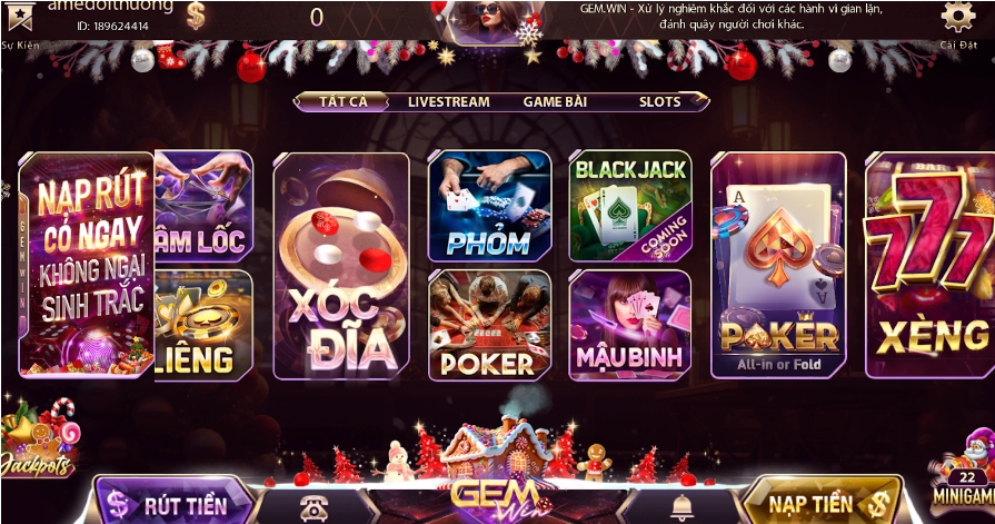 Quy định khi chơi game bài Poker Gemwin tại cổng game bài đổi thưởng