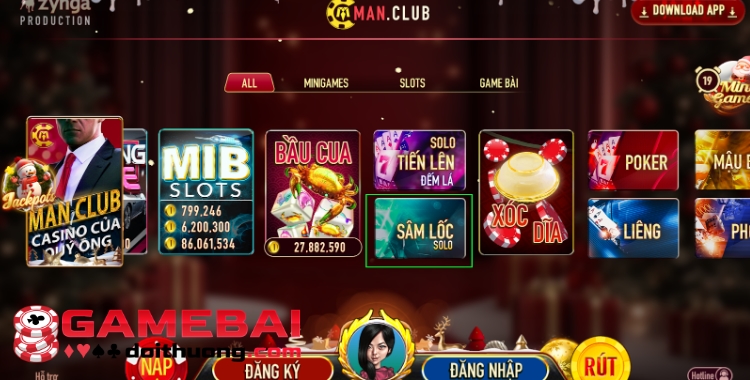 Giới Thiệu Game Bài Sâm Man Club