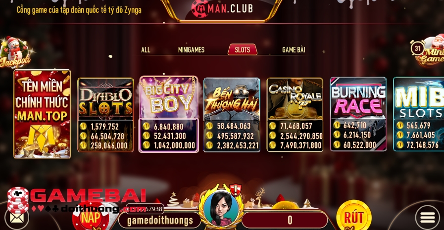 Game Slot Casino Royale Man Club