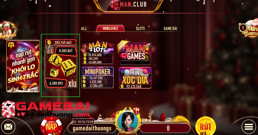 Tài Xỉu Man Club – Nơi Làm Giàu Đơn Giản Nhất Của Mọi Anh Em