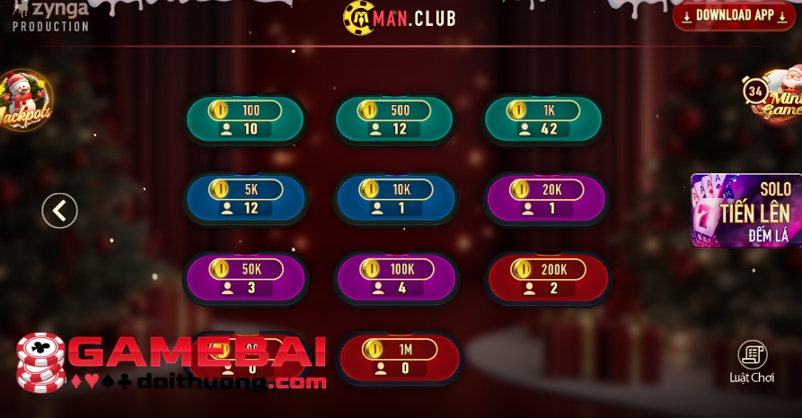 Tiến Lên Đếm Lá Man Club – Game Bài Quen Thuộc Của Mọi Nhà