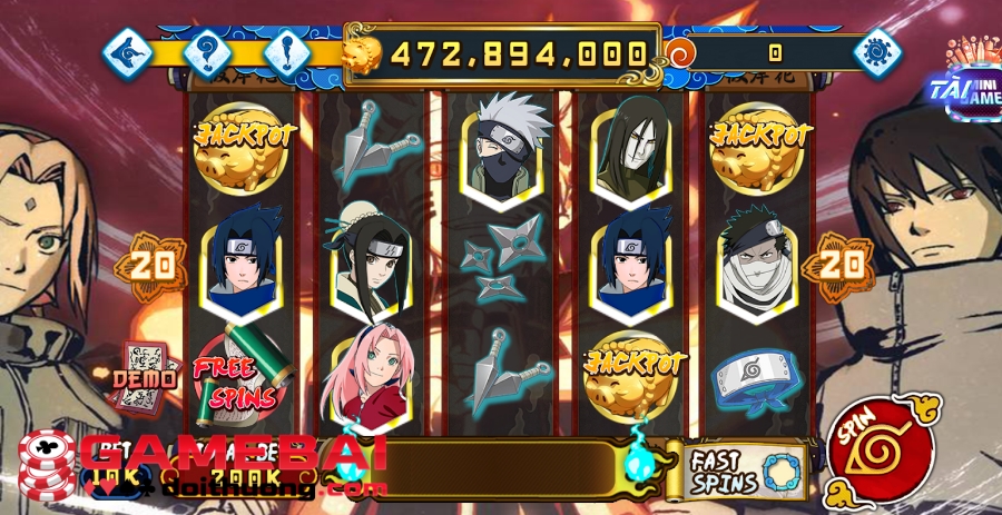 Các Phần Thưởng và Khuyến Mãi tại Game Naruto Slots 789 Club