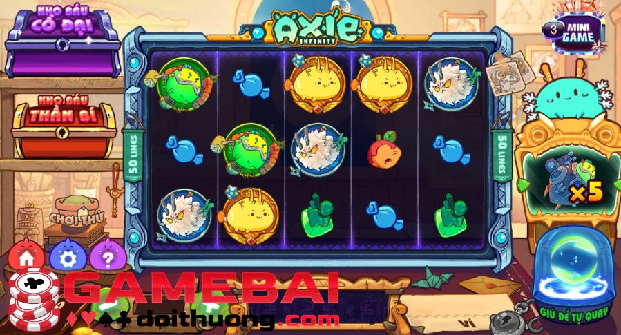 Game Slot Axie Infinity 789 Club – Khám Phá Thế Giới Axie Với Những Vòng Quay May Mắn!