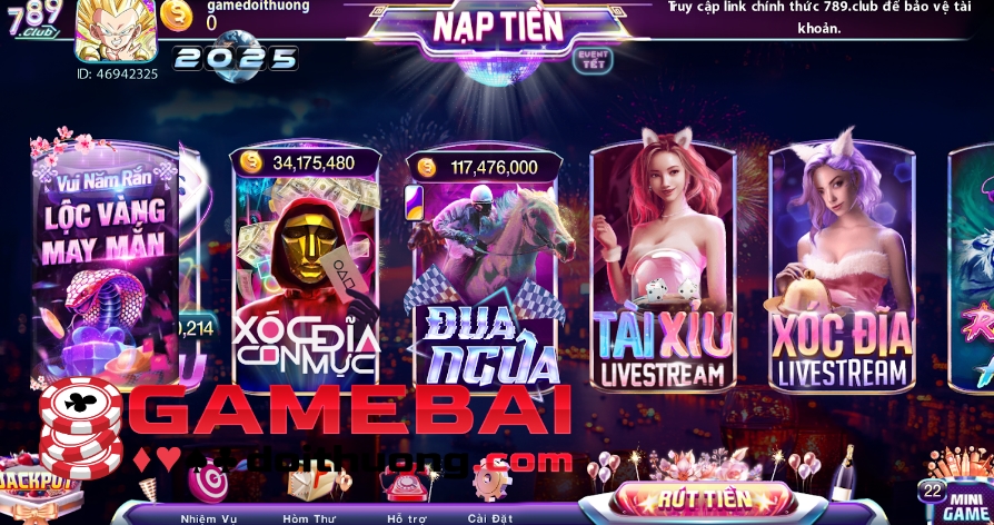 Game Tiến Lên Miền Nam 789 Club - Sân chơi bài yêu thích của mọi nhà